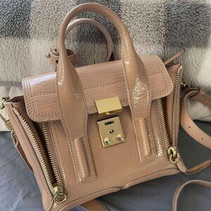3.1 Phillip Lim Patent Mini Pashli Satchel - ceramic color